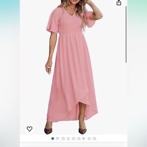 Dusty rose color dress